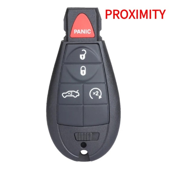 2008-2014 Dodge Chrysler / 5-Button Fobik Key / PN: 056046694AH / IYZ-C01C / Keyless Go Fobik (AFTERMARKET)